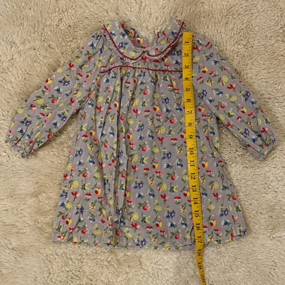 Baby Boden Pink Floral Dress - Picture 3 of 4